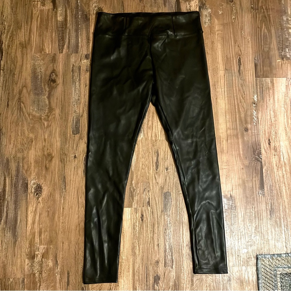 NWT Black Faux Leather Leggings